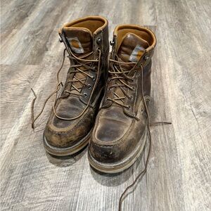 Carhartt Brown Leather Boots